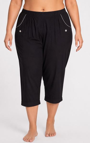 Picture of PLUS SIZE STRETCH THREE QUARTER WITH TURN UP